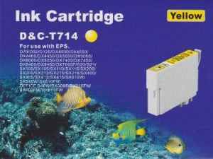 Druckerpatrone - alternativ zu Epson T0714 - gelb