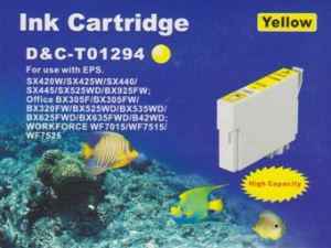 Druckerpatrone - alternativ zu Epson T1294 - gelb