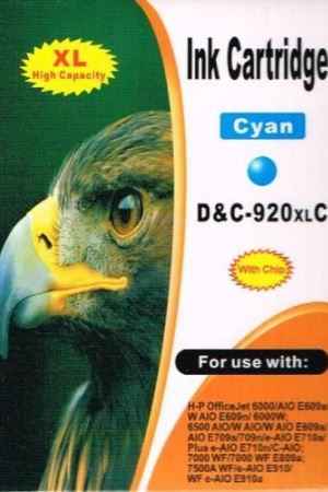 Druckerpatrone - alternativ zu HP 920XL / CD972AE - cyan