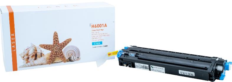 Alternativ-Toner - kompatibel zu HP 124A / Q6001A / Canon 707 C - cyan