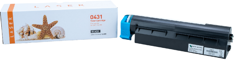 Alternativ-Toner - Kompatibel zu OKI B431 / 44917602 - schwarz (Extra High Capacity)