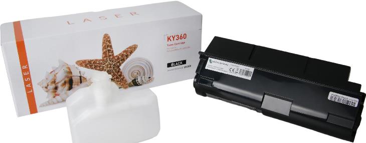 Alternativ-Toner - kompatibel zu Kyocera TK-360 - schwarz