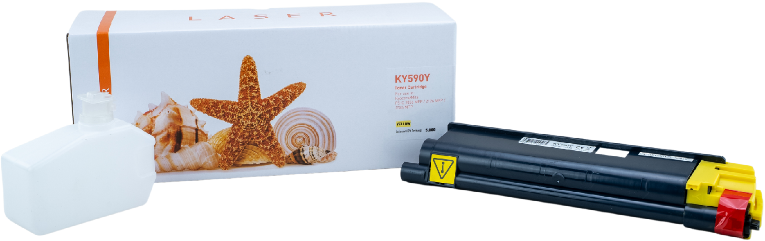 Alternativ-Toner - kompatibel zu Kyocera TK-590 Y - gelb