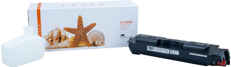 Alternativ-Toner - kompatibel zu Kyocera TK-580 K - schwarz