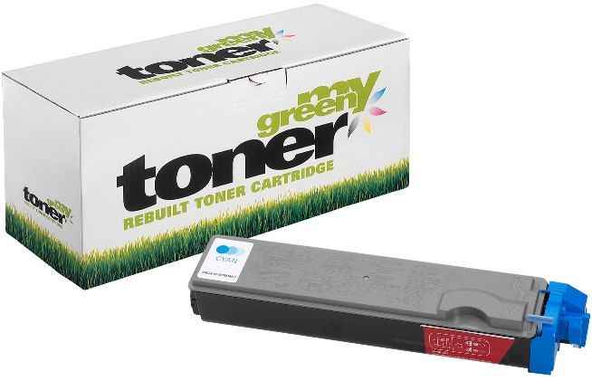 MYGREEN Alternativ-Toner - kompatibel zu Kyocera TK-520 C - cyan