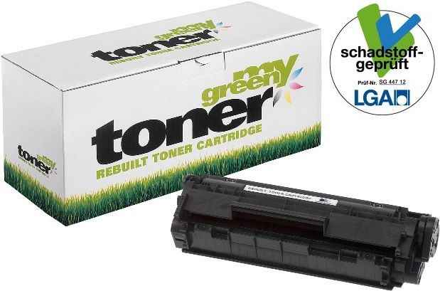 MYGREEN Alternativ-Toner - kompatibel zu HP Q2612A / Canon 703 - schwarz (High Capacity)