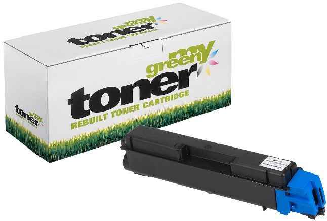 MYGREEN Alternativ-Toner - kompatibel zu Kyocera TK-580 C - cyan