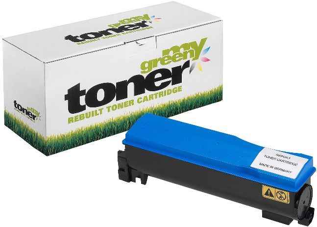 MYGREEN Alternativ-Toner - kompatibel zu Kyocera TK-570 C - cyan