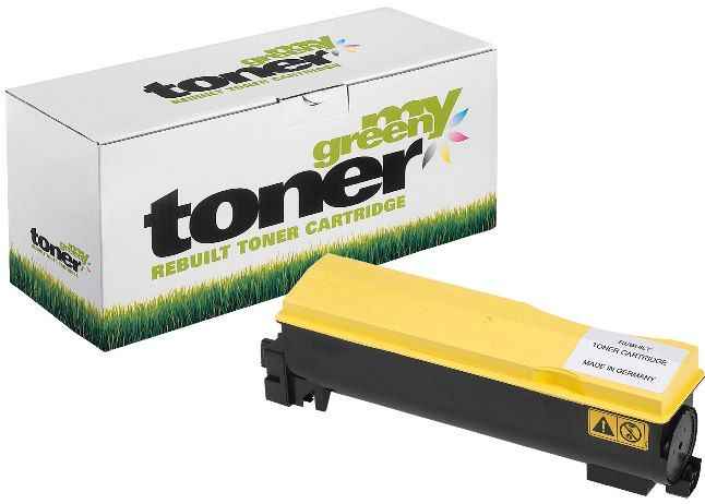 MYGREEN Alternativ-Toner - kompatibel zu Kyocera TK-570 Y - gelb