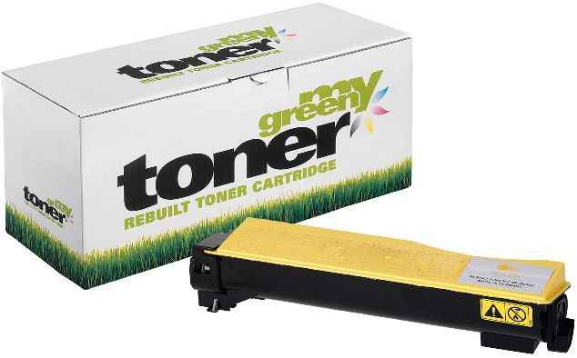 MYGREEN Alternativ-Toner - kompatibel zu Kyocera TK-550 Y - gelb