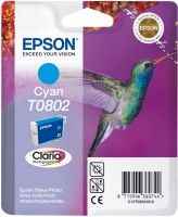 ORIGINAL Epson T0802 - Druckerpatrone cyan