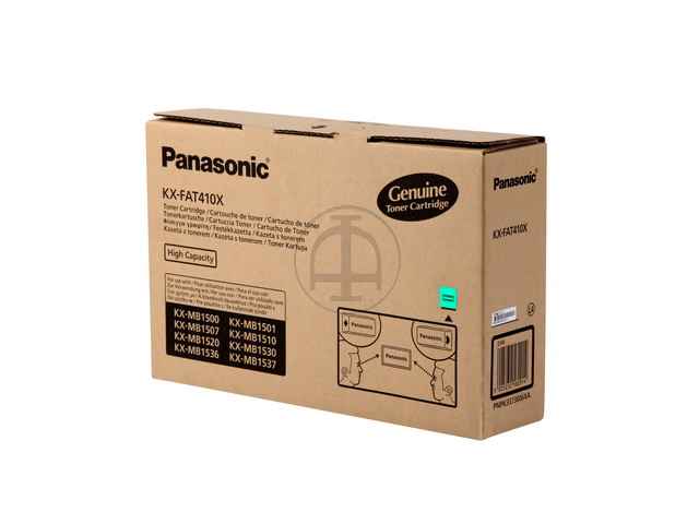 ORIGINAL Panasonic KX-FAT 410X - Toner schwarz
