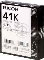 ORIGINAL Ricoh GC-41K / 405761 - Gel Patrone schwarz (High Capacity)