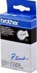 ORIGINAL Brother TC201 - 12mm breit - schwarz auf weiss