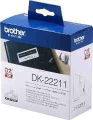 ORIGINAL Brother DK-22211 - Endlos-Etiketten - B= 29mm - L= 15,24m