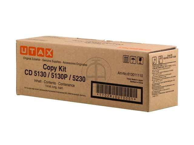 ORIGINAL Utax 6130-11110 - Toner schwarz