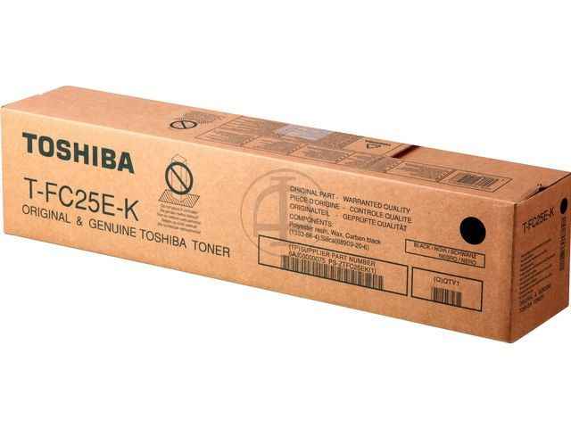 ORIGINAL Toshiba T-FC25EK / 6AJ00000075 - Toner schwarz