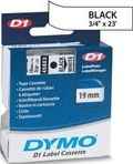 ORIGINAL Dymo 45803 - 19mm breit - schwarz auf weiss
