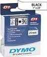 ORIGINAL Dymo 53713 - 24mm breit - schwarz auf weiss