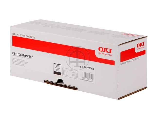 ORIGINAL OKI 44973508 / C511 - Toner schwarz (High Capacity)