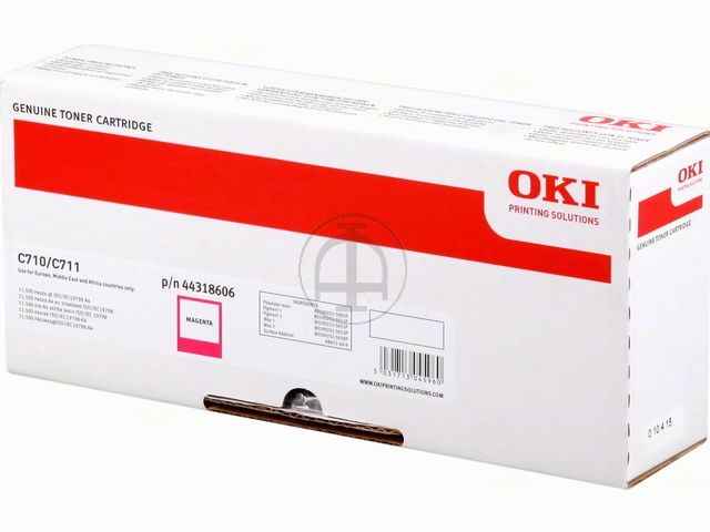 ORIGINAL OKI 44318606 / C710 / C711 - Toner magenta