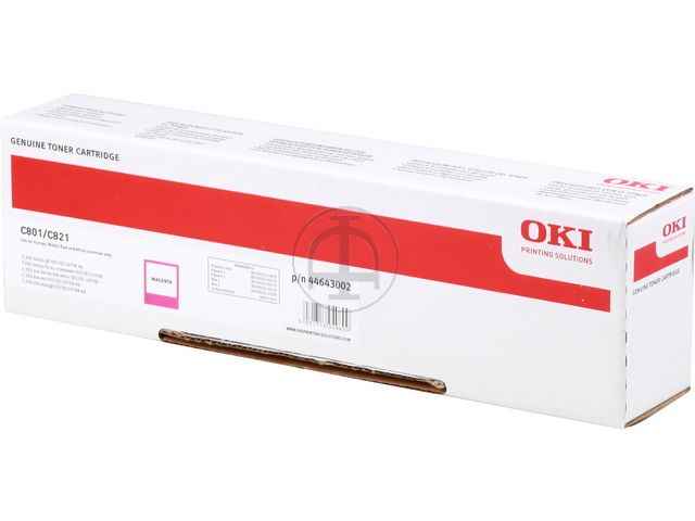 ORIGINAL OKI 44643002 / C801 / C821 - Toner magenta