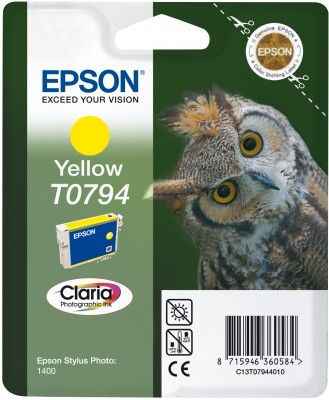ORIGINAL Epson T0794 - Druckerpatrone gelb