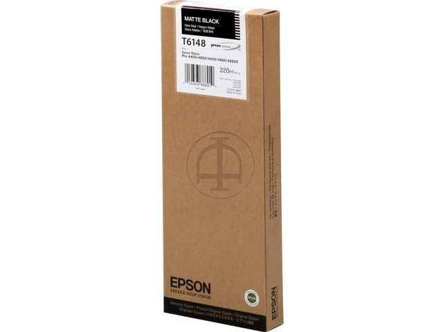 ORIGINAL Epson T6148 - Druckerpatrone schwarz matt (High Capacity)