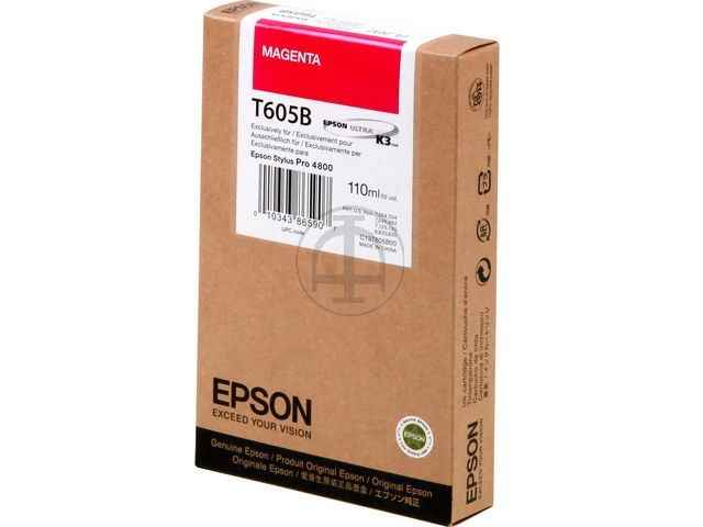 ORIGINAL Epson T605B - Druckerpatrone magenta