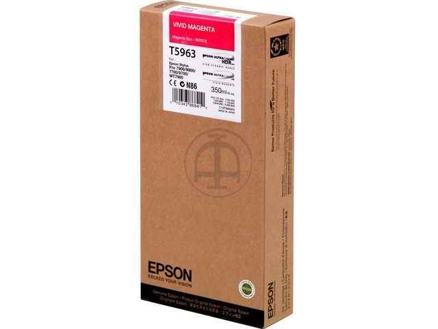 ORIGINAL Epson T5963 - Druckerpatrone magenta