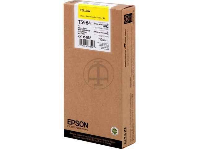 ORIGINAL Epson T5964 - Druckerpatrone gelb