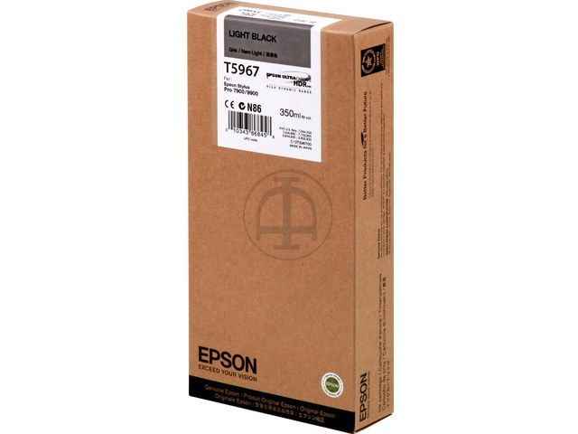 ORIGINAL Epson T5967 - Druckerpatrone schwarz hell