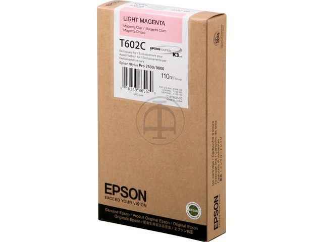 ORIGINAL Epson T602C - Druckerpatrone magenta hell
