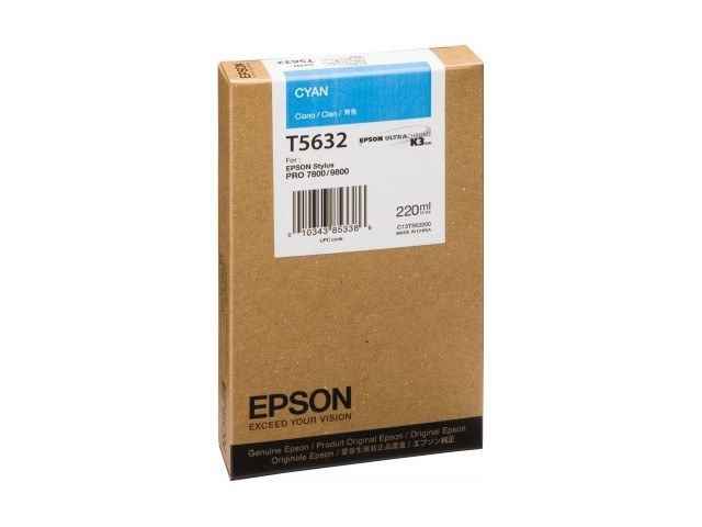 ORIGINAL Epson T6032 - Druckerpatrone cyan