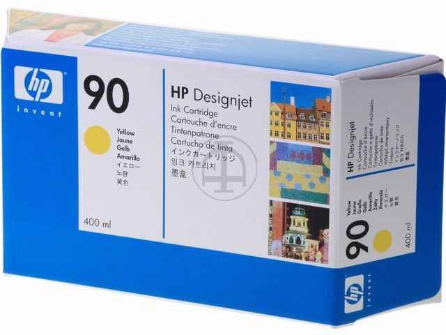 ORIGINAL HP 90 / C5065A - Druckerpatrone gelb (High Capacity)