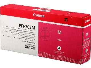 ORIGINAL Canon PFI-703 M / 2965B001 - Druckerpatrone magenta (High Capacity)