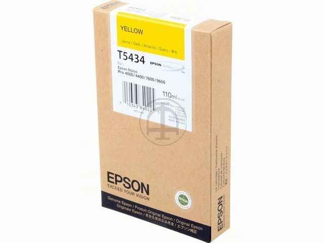 ORIGINAL Epson T5434 - Druckerpatrone gelb