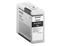 ORIGINAL Epson T8501 / C13T850100 - Druckerpatrone schwarz photo