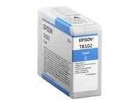 ORIGINAL Epson T8502 / C13T850200 - Druckerpatrone cyan