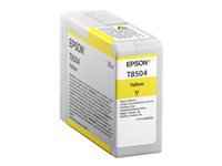 ORIGINAL Epson T8504 / C13T850400 - Druckerpatrone gelb
