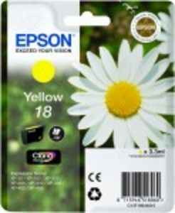 ORIGINAL Epson 18 / T1804 - Druckerpatrone gelb