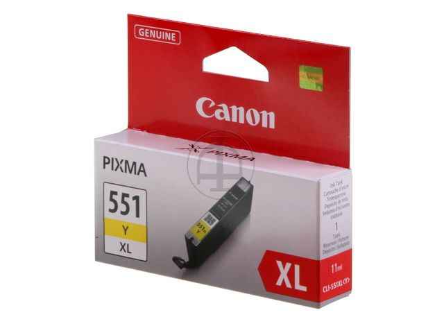 ORIGINAL Canon CLI-551XL Y - Druckerpatrone gelb (High Capacity)