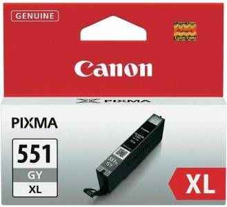 ORIGINAL Canon CLI-551XL GY - Druckerpatrone grau (High Capacity)
