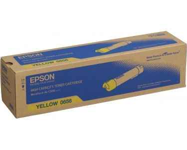 ORIGINAL Epson 0656 / C13S050656 - Toner gelb (High Capacity)