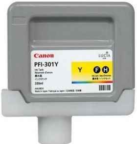 ORIGINAL Canon PFI-301 Y - Druckerpatrone gelb