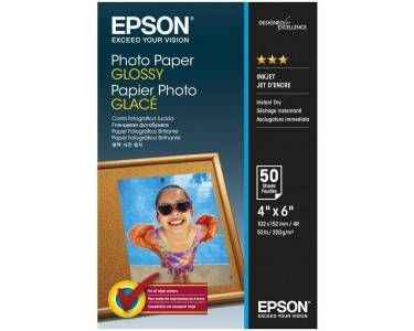 ORIGINAL Epson Fotopapier S042547 - 200g/qm - 10x15cm - 50 Blatt