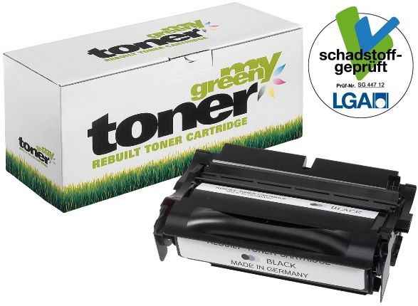 MYGREEN Alternativ-Toner - kompatibel zu Lexmark 12A8425 / T430 - schwarz (High Capacity)