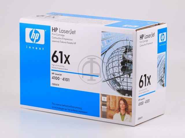 ORIGINAL HP 61X / C8061X - Toner schwarz