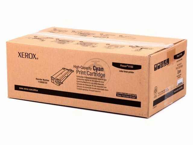 ORIGINAL Xerox 113R00723 / Phaser 6180 - Toner cyan (High Capacity)