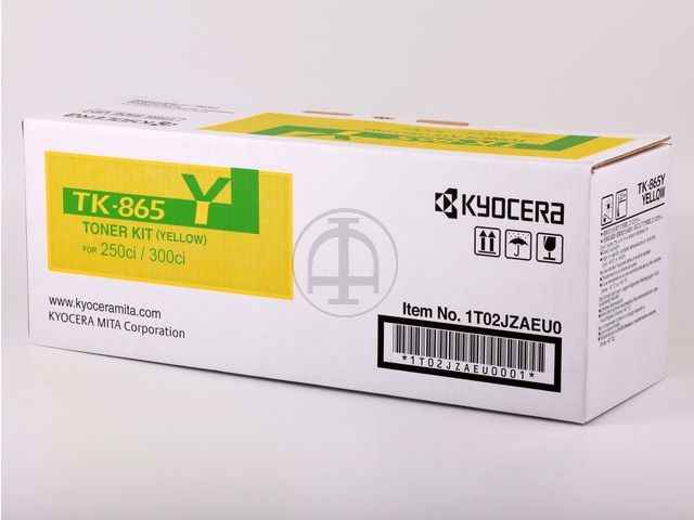 ORIGINAL Kyocera TK-865 Y - Toner gelb